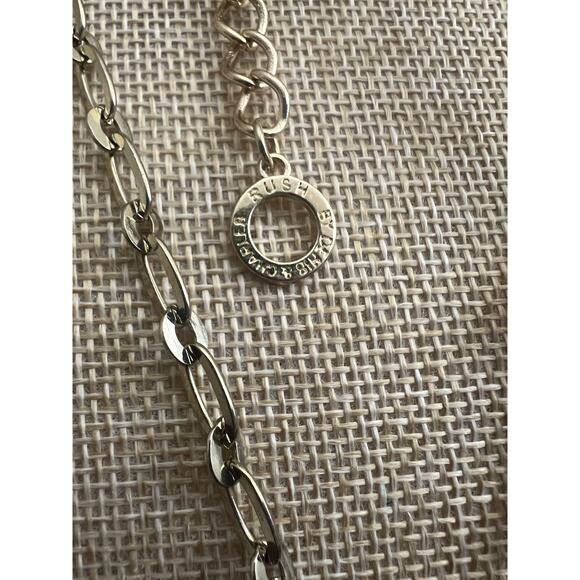 Vintage Rush By Denis And Charles Lucite Necklace. 42" - Picture 5 of 14